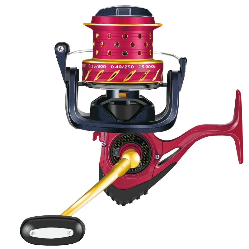 

Fishing gear sea fishing wheel CS Red Eagle all metal fishing wheel spinning wheel fishing line wheel anchor remote casting