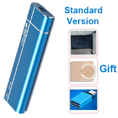 Blue Stmagic Spt30 USB 3,1 Портативный твердотельный накопитель 128 ГБ 256 512 1 ТБ 2 ТБ внешний твердотельный накопитель 480-1900 МБ/с. для ноутбука игра - Цвет: Blue
