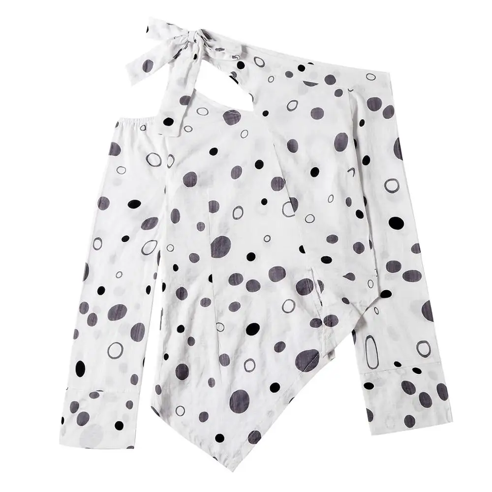 

Women Cotton Long Sleeves Strapless Casual Tops Jacket T-Shirts