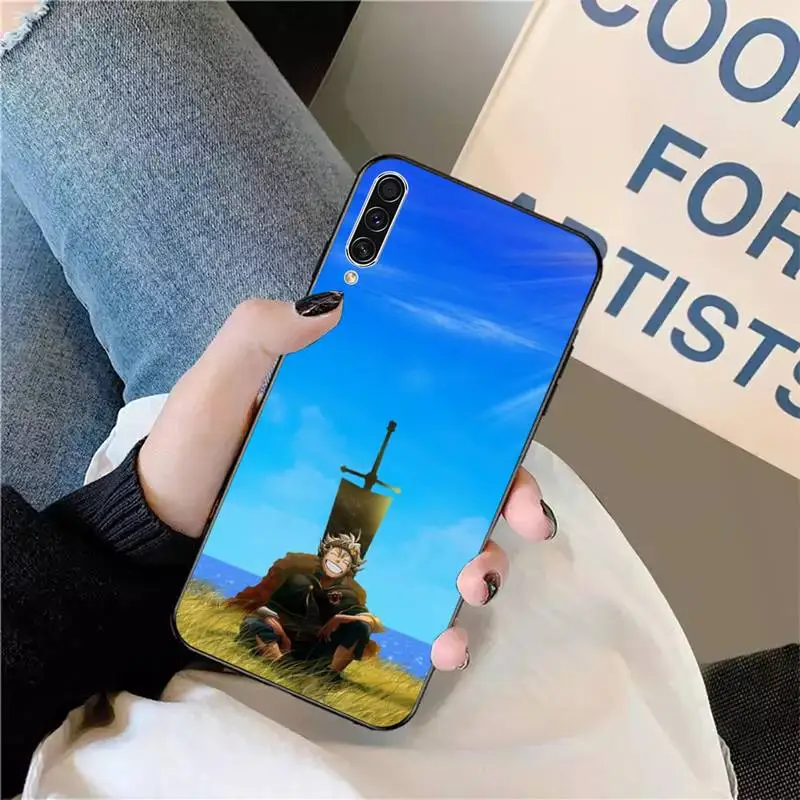 

black clover asta demon Phone Case For Samsung Galaxy M10 20 30 A 40 50 70 71 6S A2 A6 A9 2018 J7 CORE PLUS STAR S10 5G C8