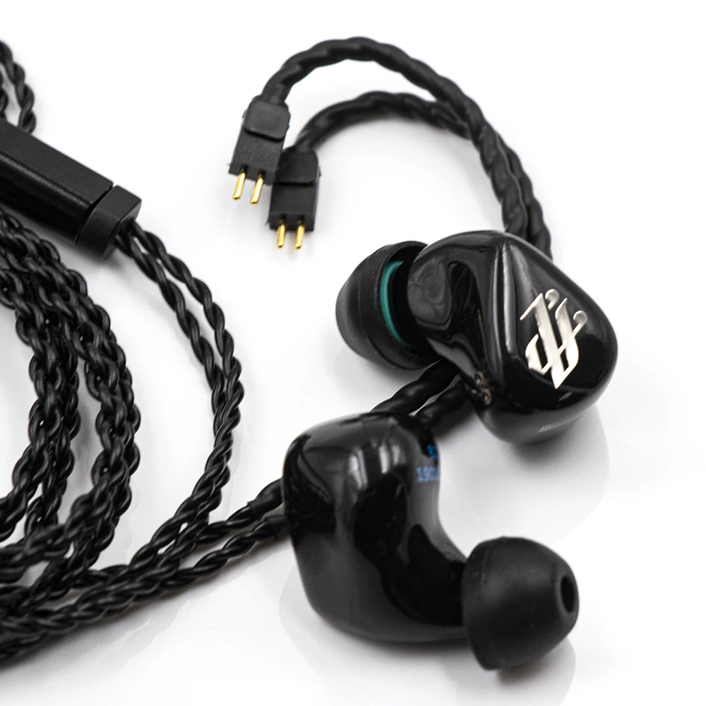 Aeolian F22 2BA сбалансированная Арматура двойной драйвер HiFi наушники вкладыши со