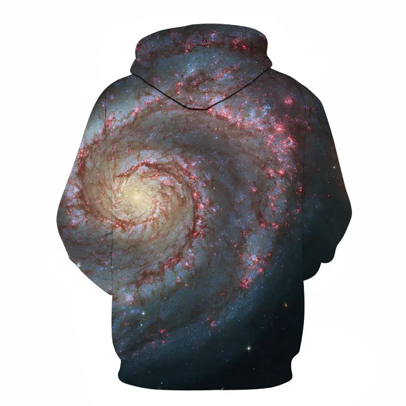 

New 2020 Autumn and Winter 3d Printing Hoodie Creative Galaxy Gradient Men Women Hoodies Street Casual Couple Hip Hop Sportswear