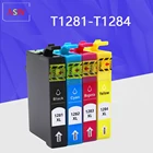 Чернильный картридж T1281 T1282 T1283 T1284 T1285 для epson Stylus S22 SX125 SX130 SX230 SX235W SX420W SX425W SX430W SX435W SX445W