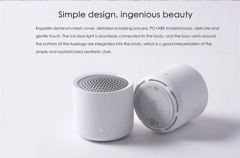 Xiaomi Беспроводной Портативный Bluetooth Динамик 5,0 мини музыкальный аудио 2,0 наушники-вкладыши TWS стерео звук Динамик С микрофоном для телефона