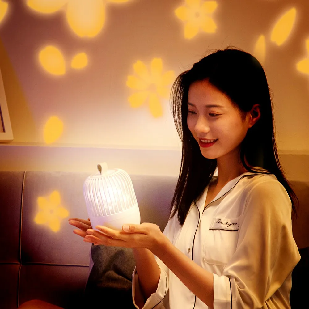 

Оптовая продажа, популярная световая проекционная лампа с 3 узорами и музыкой, перезаряжаемая атмосферная Ночная лампа, проектор, подарки