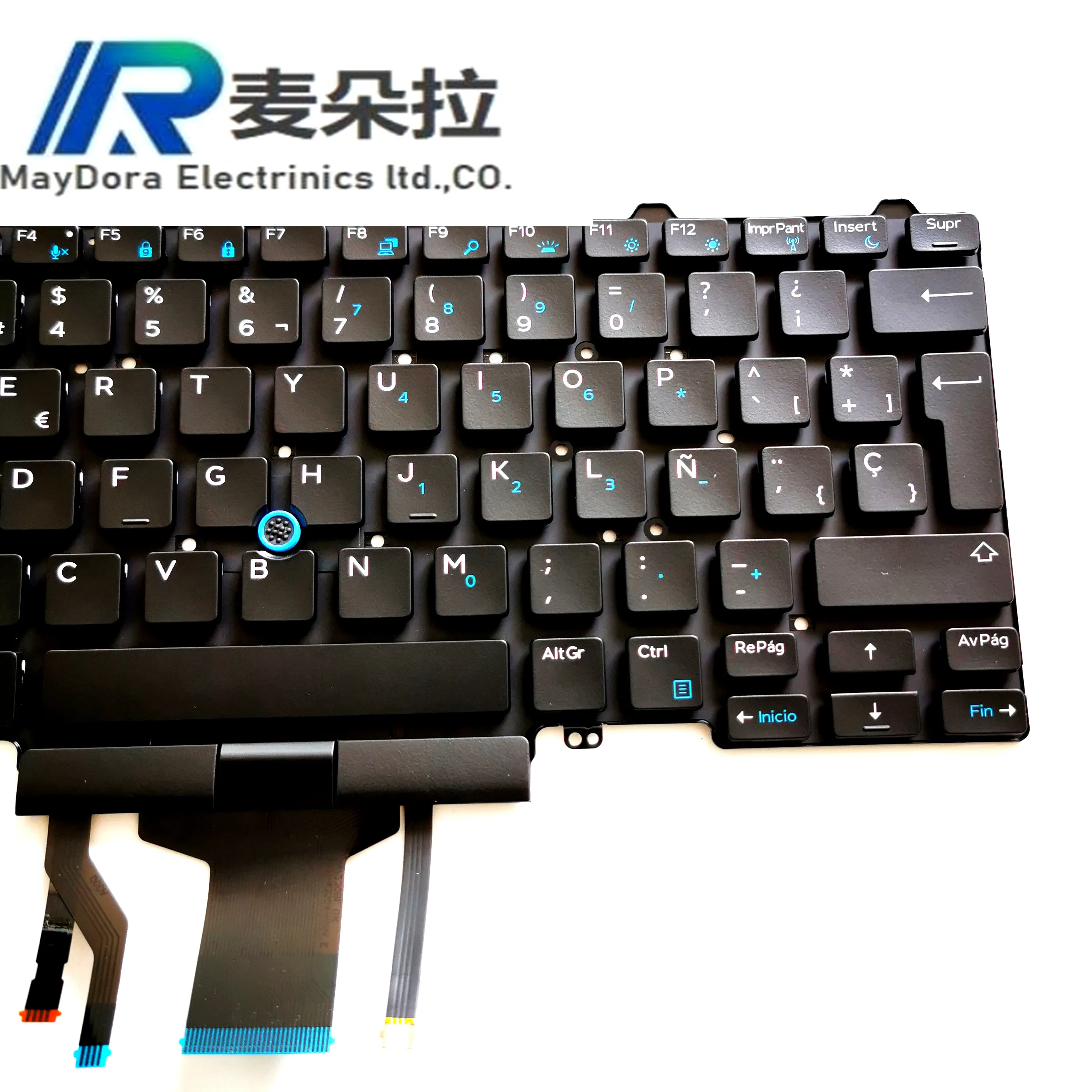 SP LAbacklight Клавиатура для ноутбука DELL LATITUDE E5450 5470 5480 5490 E7450 7470 7480 7490 с TRUCKPOINT 6VTCP |