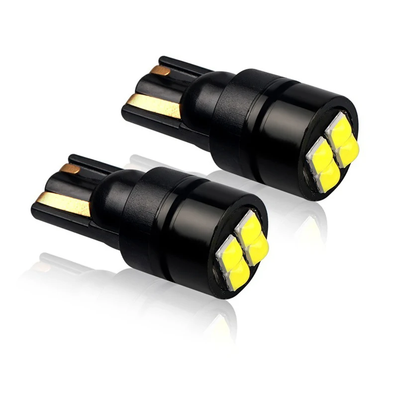 

2/4 шт., Автомобильные светодиодные лампы T10 3030 4SMD W5W 194 168