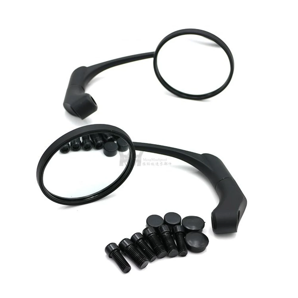 Винтажное зеркало заднего вида для мотоцикла универсальное Harley Ретро стиль steed 400