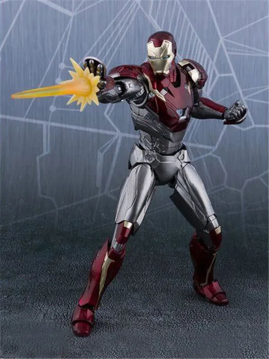 

15cm Marvel Ironman MK47 Articulated Super Hero Figure Model Toys for Children