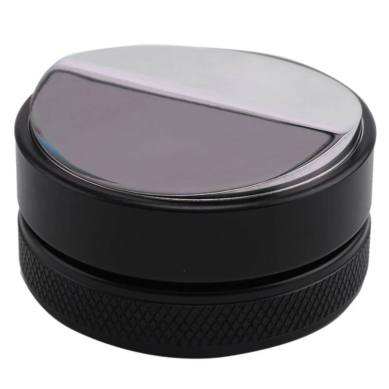 

Coffee Tamper 58.35Mm Stainless Steel Convex Base Adjustable Grip Handle Bean Barista Espresso Tamper Palm Pressure Kitchen Tool