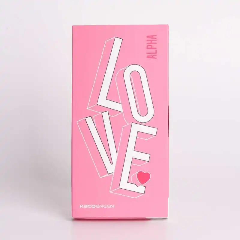 Youpin KACOGREEN Love Pen Alpha Gel Ink 0 5 мм черные чернила ручка для письма гладкая школы и офиса