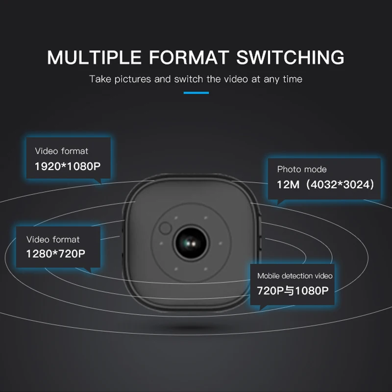 2019 новая мини камера H9 Hd 1080P ИК ночная версия диктофон с датчиком движения