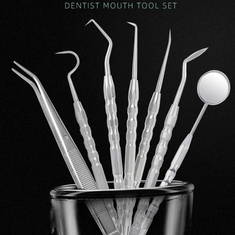 Стальные стоматологические инструменты стоматологический пинцет зеркальный