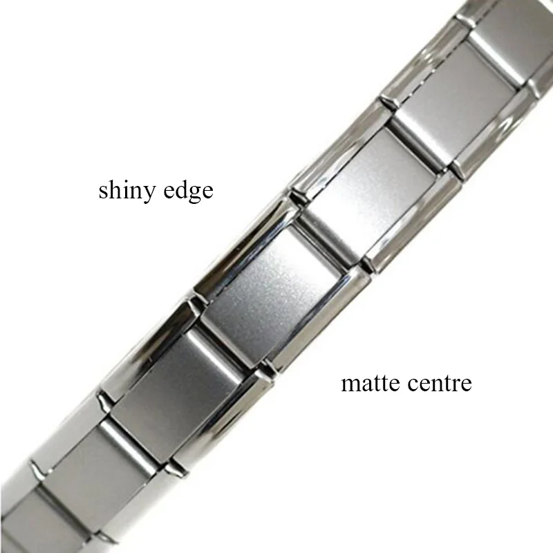 Регулируемый матовый центральный Классический 9 мм Размер 18 составные звенья