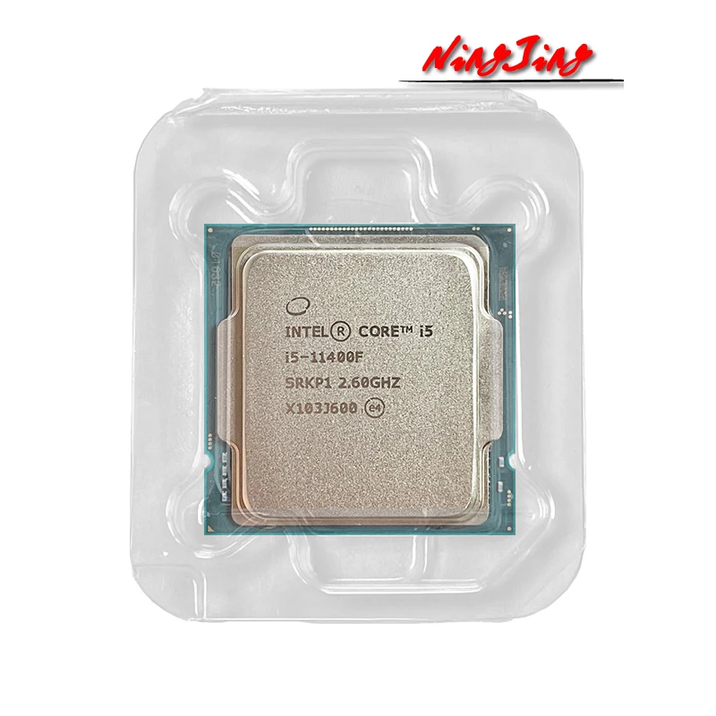 Процессор Intel Core i5-11400F i5 11400F 2 6 ГГц шестиядерный двенадцатипоточный ЦПУ L3 = 12 МБ 65