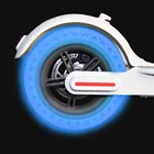 Флуоресцентные шины 8,5 дюйма, светящиеся соты для электроскутера M365 Pro, шины для скейтборда m365
