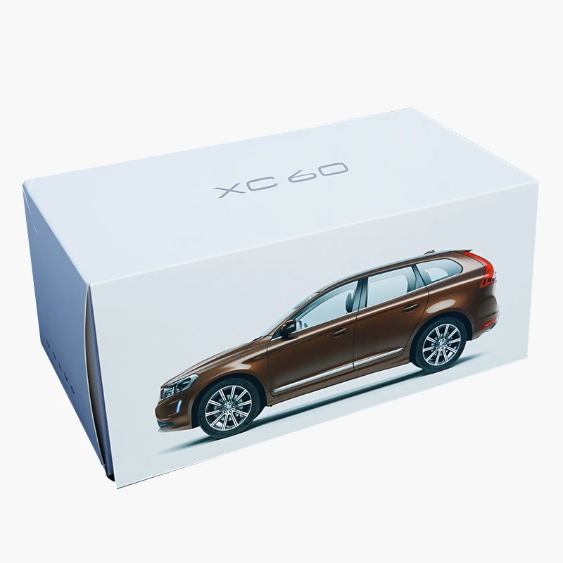 1/18 Volvo XC60 T6 AWD литые металлические игрушки для рождественских подарков Коллекция