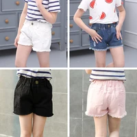 summer baby girl shorts fashion girls floral shorts jeans kids elastic waist denim shorts panties