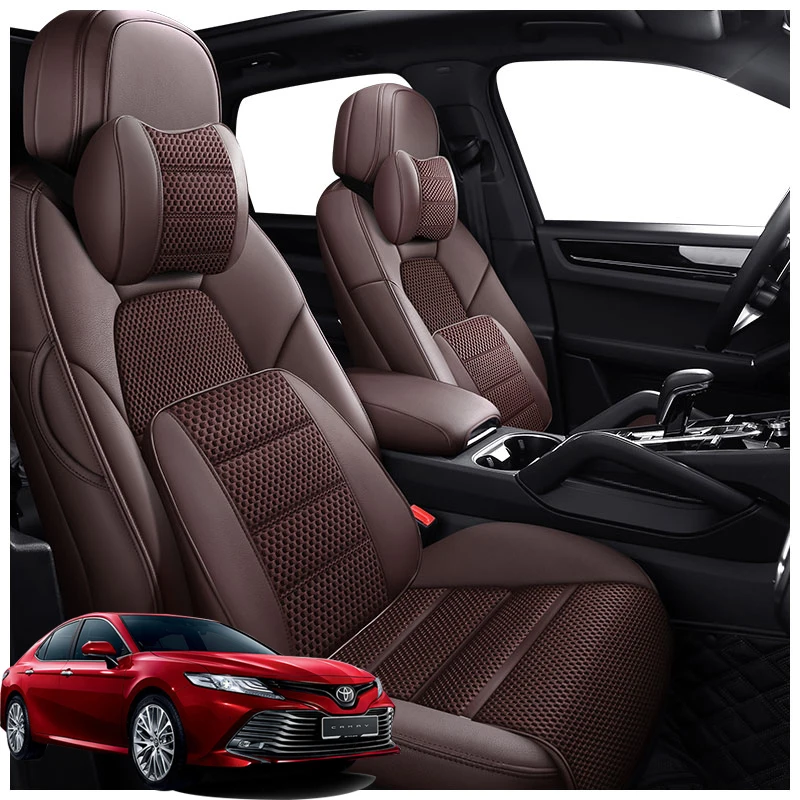 

Leather Auto Customize Car Seat Covers Products For Toyota Camry 70 2017 2018 Interior Parts Accessories