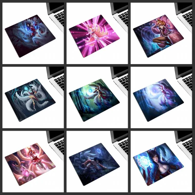 XGZ Russia Big Promotion Mouse Pad Sexy Nine-tailed Fox Computer Keyboard Game Table Mat Natural Rubber Odor-free Non-slip | Компьютеры и