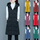 Женская Повседневная куртка, модная однотонная ветрозащитная свободная Толстая теплая жилетка из искусственного меха на молнии с карманом, 2021