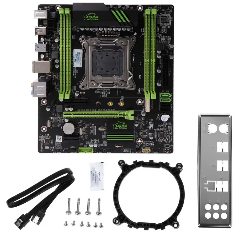 1 шт. X79 материнская плата 2011 ATX основная плата 64 Гб USB3.0 SATA3.0 PCI-E 16X NVME M.2 SSD поддержка памяти REG ECC и процессора E5