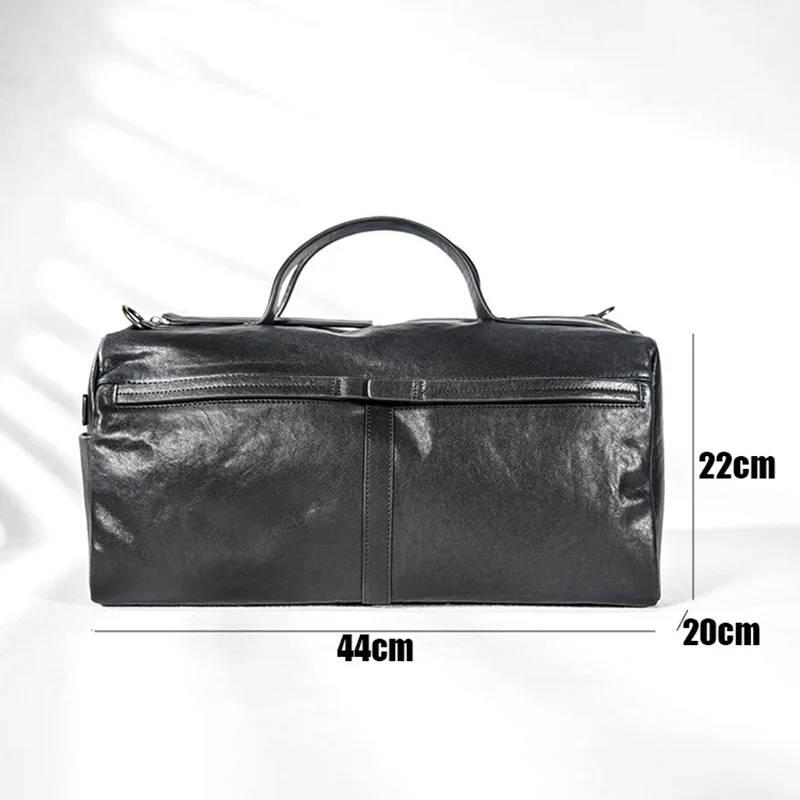 Кожаные мужские сумки AETOO большие кожаные дорожные через плечо на шпильке |