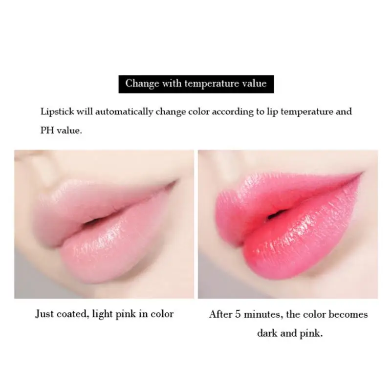 

1PC Aloe Vera Color Changing Lipstick Lasting Nourishing Jelly Moisturizer Lip Balm Natural Not Easy to Fade Lip Makeup TSLM1