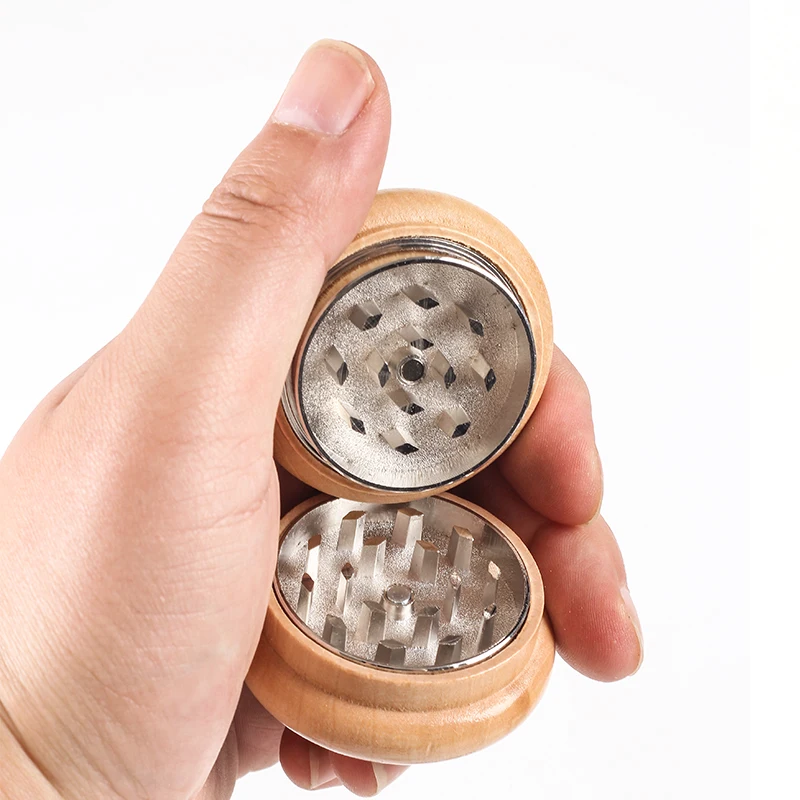 Новый деревянный измельчитель для трав/специй/травы/трав табака трав GR118a 2 шт. |