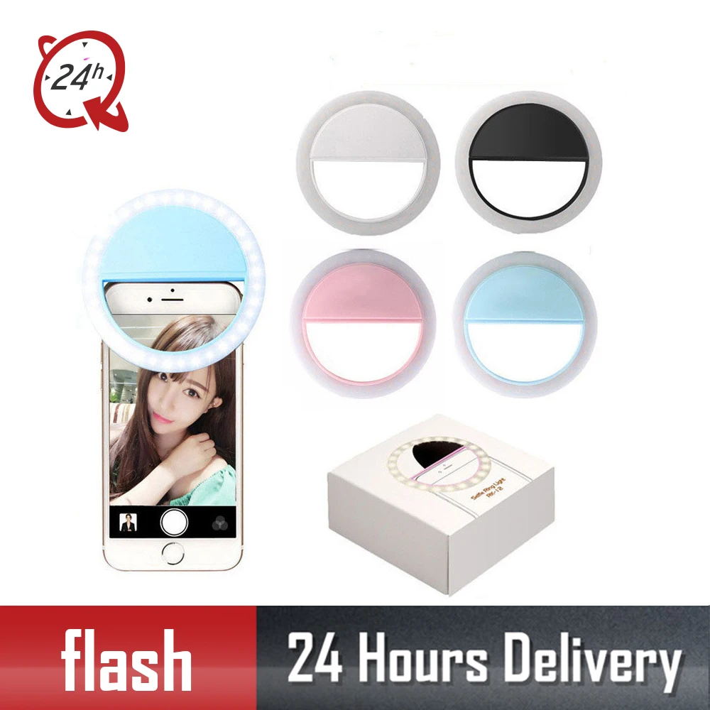 2020 портативный мини мобильный телефон LED Автоспуск вспышка объектив красота