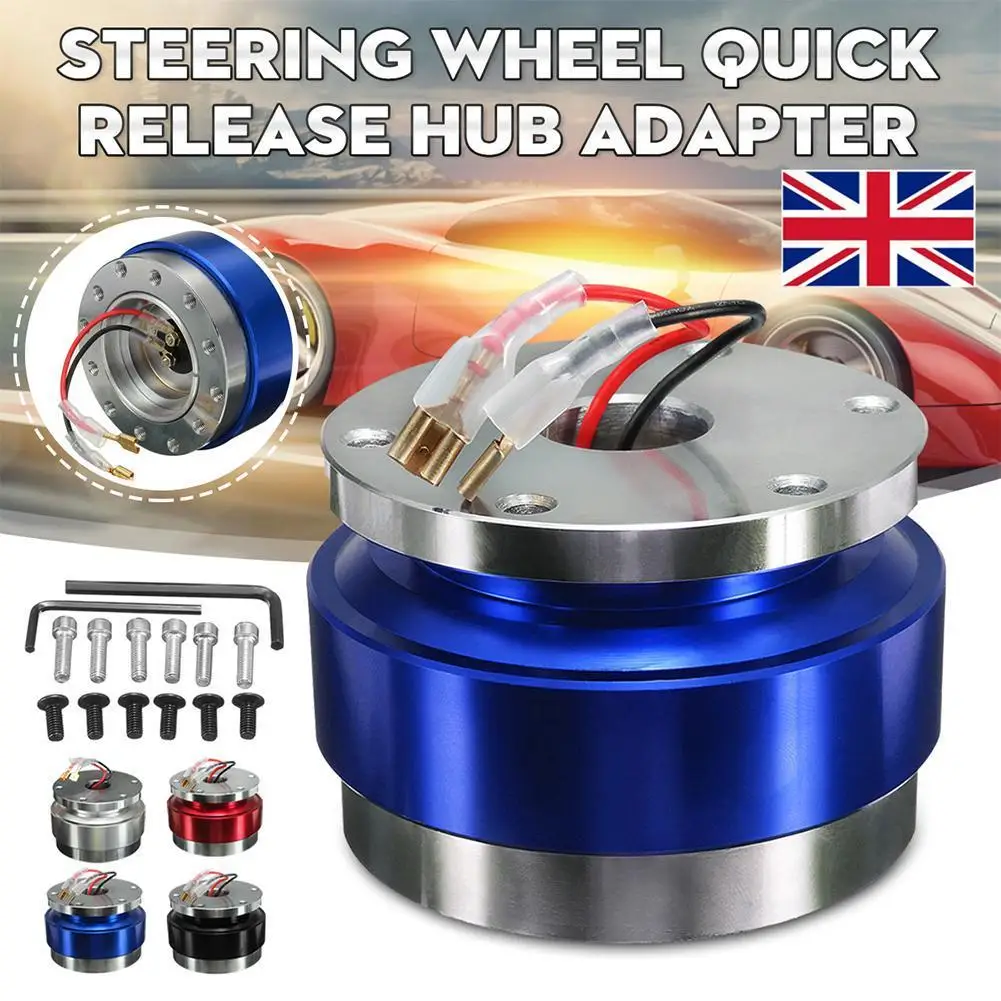 Universal Car Auto Steering Wheel Quick Release Hub Adapter Steering Wheel Kit