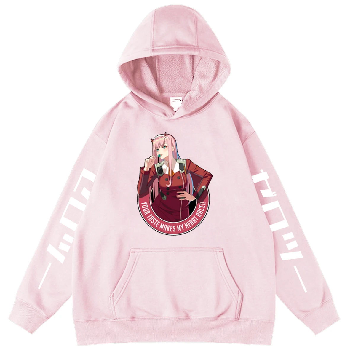 

Darling Franxx Girls Boys Sweatshirts Autumn Warm 2021 Sport Children's Clothing for Kids Hoodies Long Sleeves Clothes for Teens