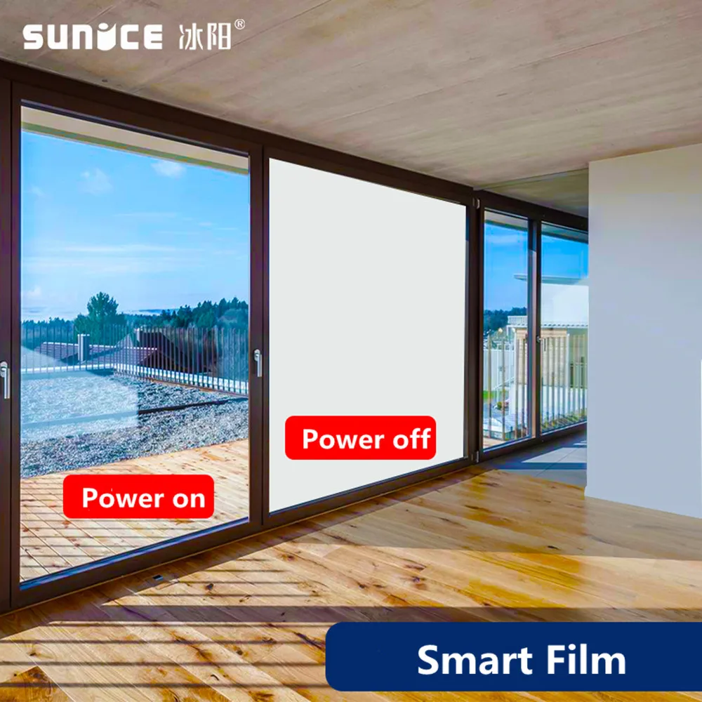 SUNICE электронный PDLC Smart Film10cmX8cm образец PDLC переключаемая умная пленка электрическая умная стеклянная пленка для дома/офиса