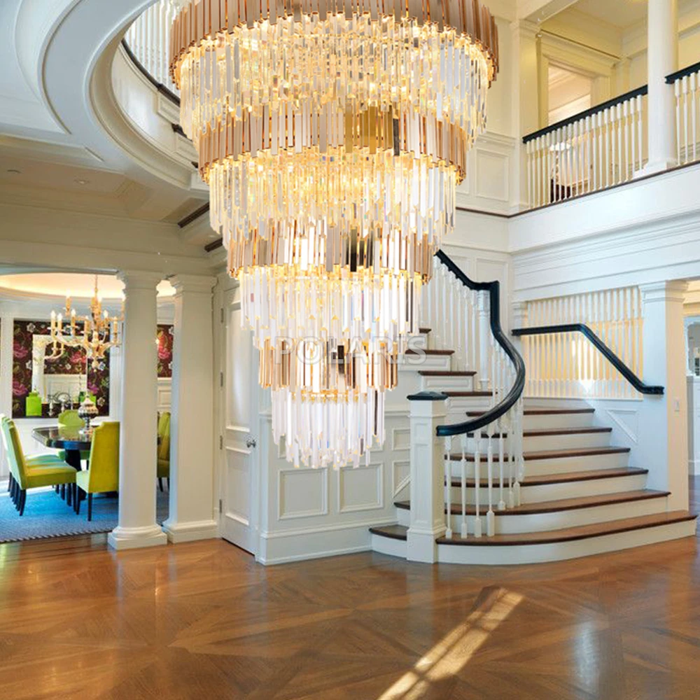 

Modern Crystal Chandelier Lighting Fixture Luxury Contemporary Chandeliers Pendant Hanging Light for Home Hotel Restaurant Decor