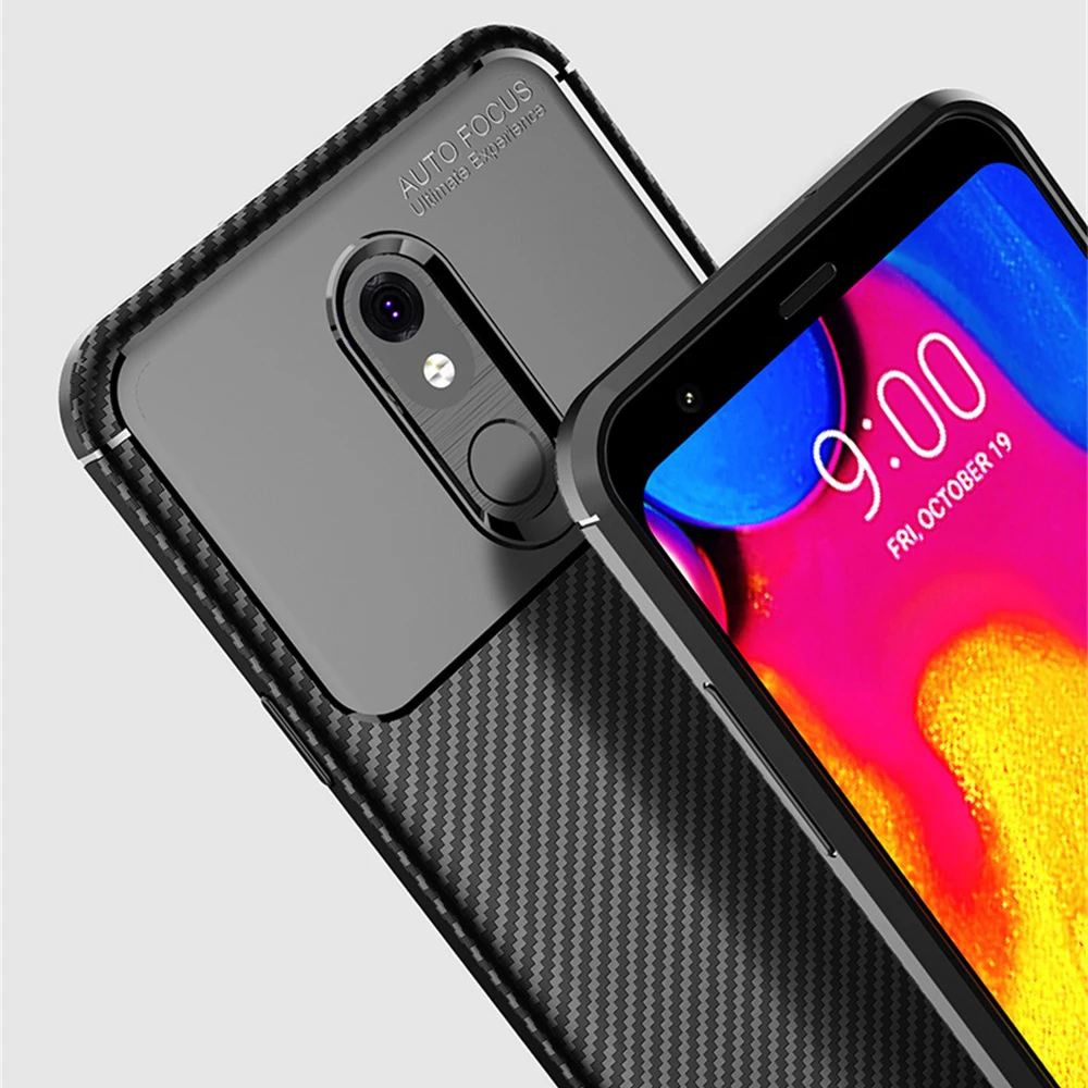 Силиконовый чехол для LG Stylo 5 K12 Plus мягкий из ТПУ телефона K40 X4 2019 оболочка |