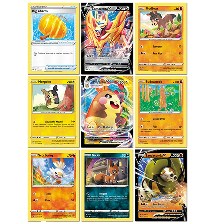 

Children Toy English GX Pokemones Cards Toys Card Game Battle Carte Trading Energy Charizard Collection Card
