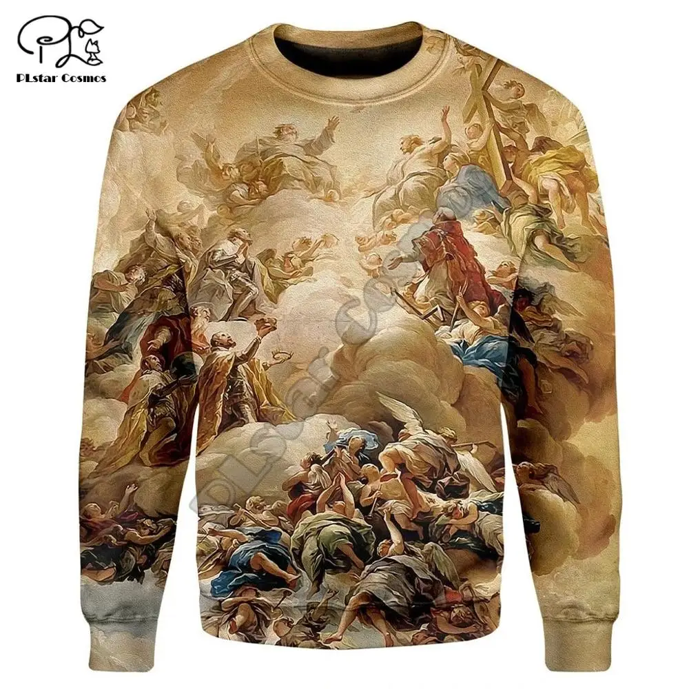

PLstar Cosmos Christian Catholic Jesus Retro Streetwear Funny New Fashion Pullover 3DPrint Zipper/Hoodies/Sweatshirts/Jacket A22