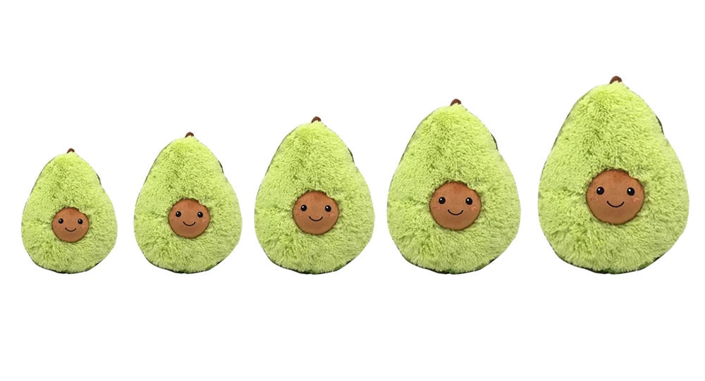 Авокадо Фрукты плюшевое растение удобные творческие игрушки Kawaii мультфильм милые мягкие куклы подушка для мальчиков подушка для девочек для детей подарок