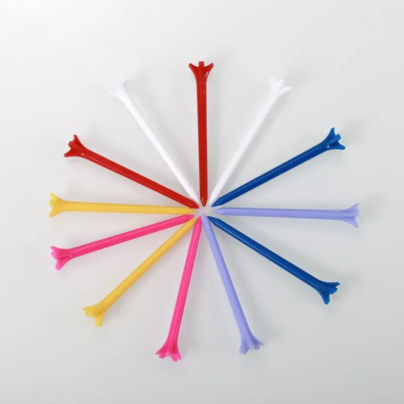 100 шт./упак. многоцветный Профессиональный Нулевое трение 5 зубец 83 мм для игры в