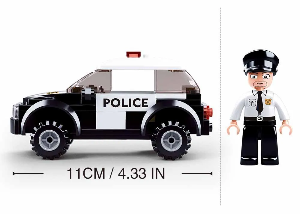 Конструктор детский полицейский патруль Автомобиль | Игрушки и хобби