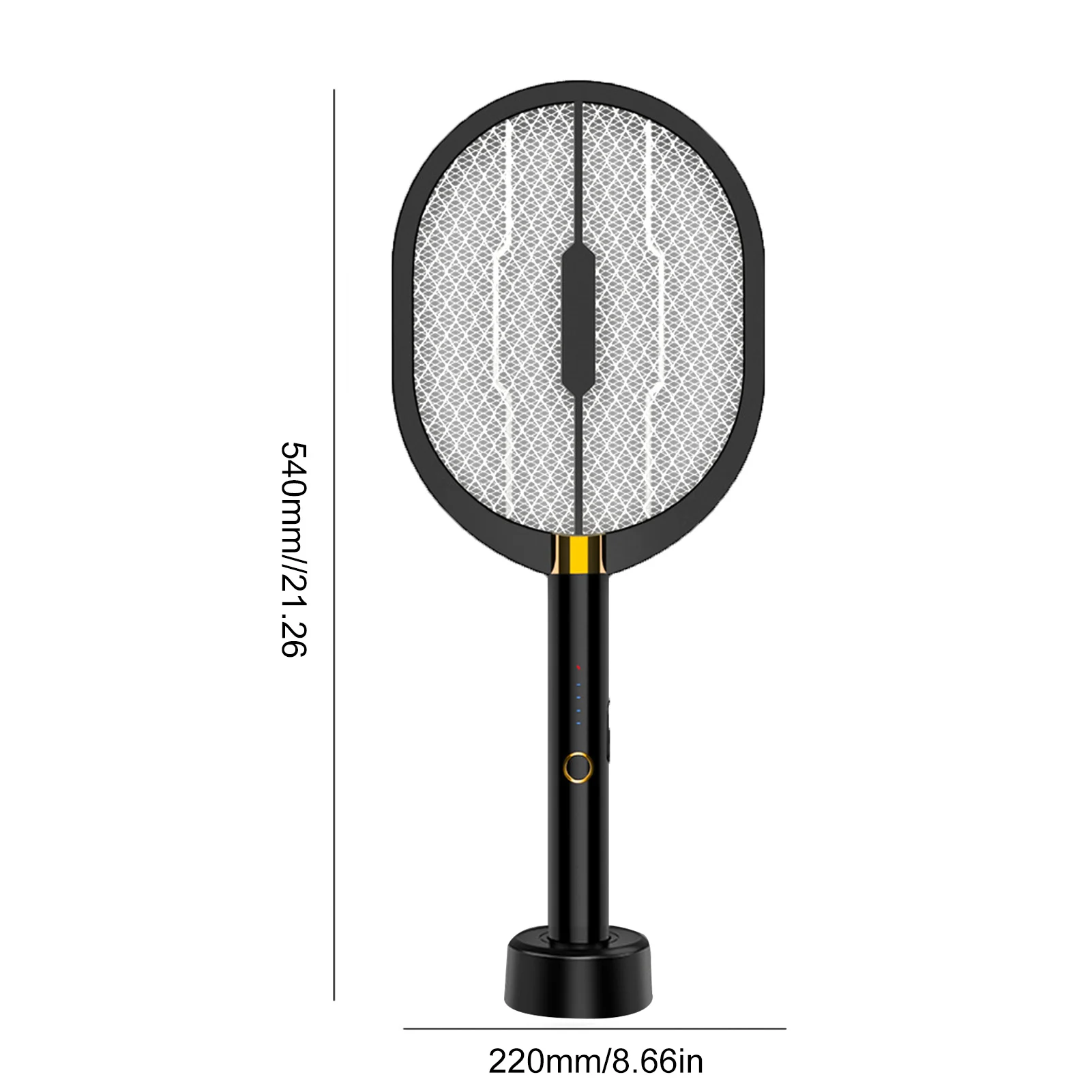 

Electric Mosquito Swatter Insect Racket Zapper USB 1200mAh Rechargeable Handheld Fly Swatter Kill Fly Bug Zapper Killer Trap