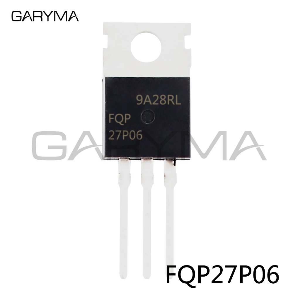 10pcs FQP27P06 27P06 P-Channel MOSFET TO-220 | Электронные компоненты и принадлежности