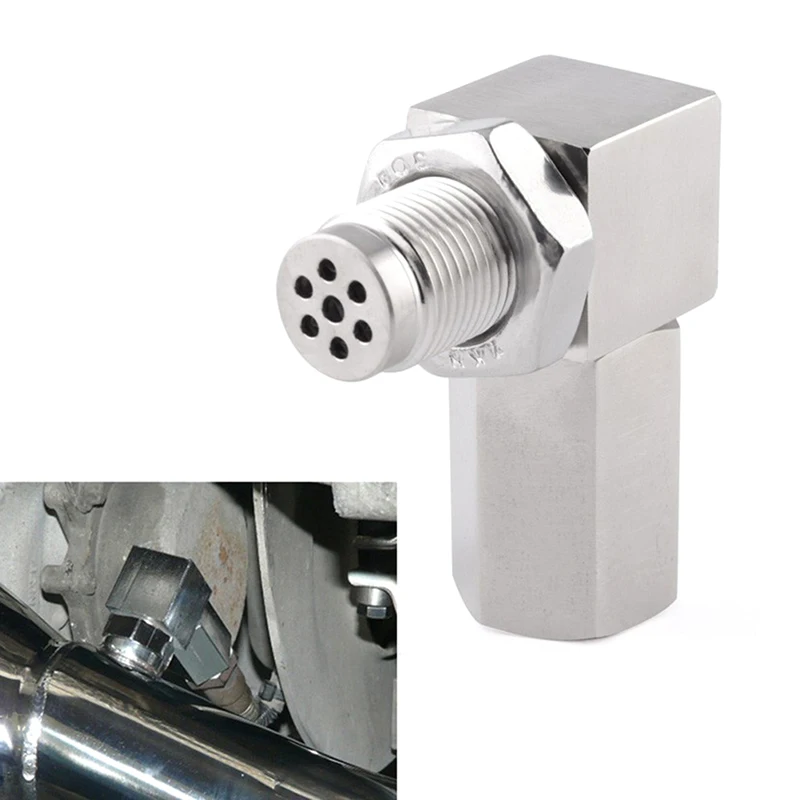 

1 комплект, универсальный Φ 90 градусов 02 Bung удлинитель угловой O2 Датчик разделитель PRO