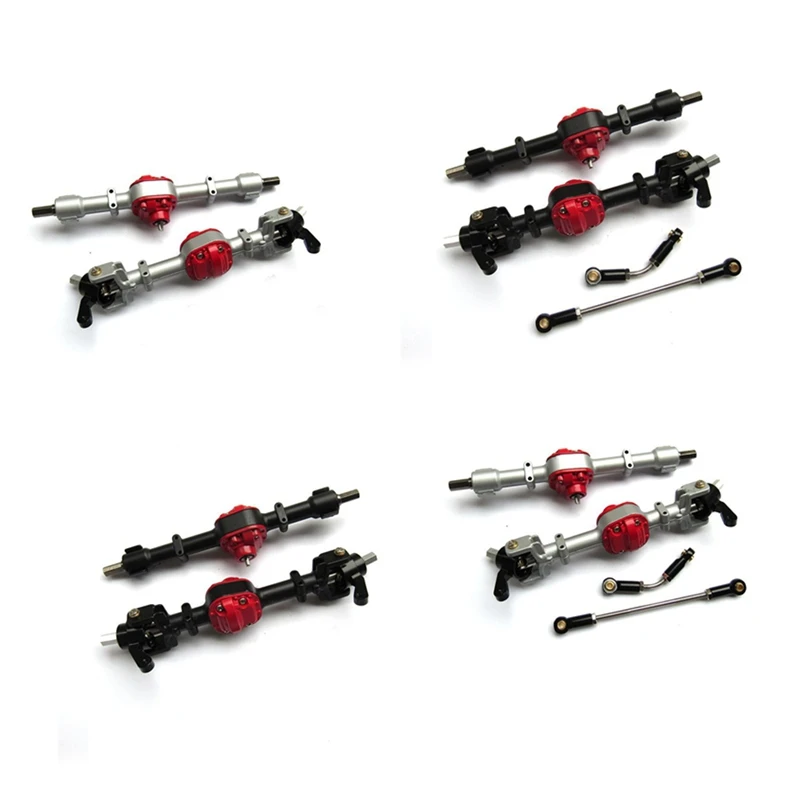 

Upgrade Steel Gear Front & Rear Bridge Axle Steering Pull Rod Kit for MN D90 D91 MN99 MN99S 1/12 RC Car Parts
