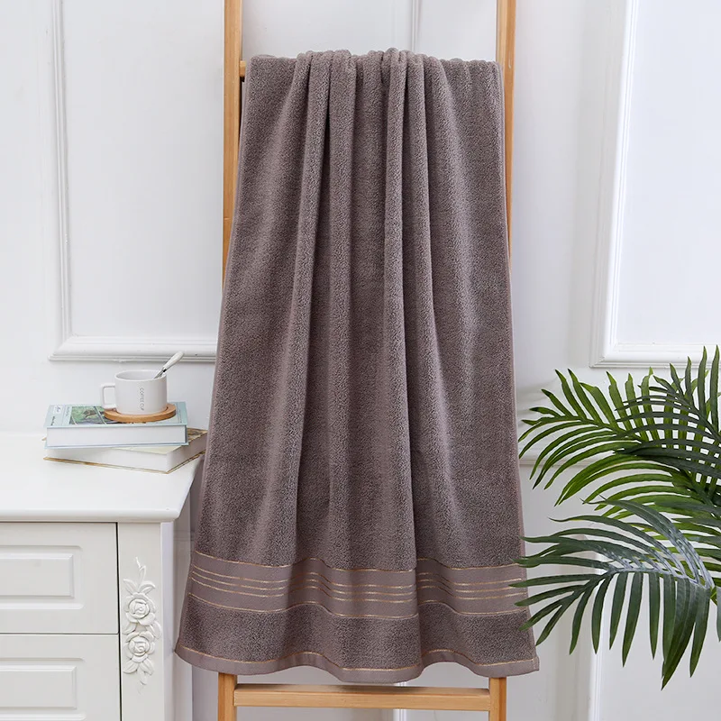 

Cotton Bath Towel 70 X 140 Thick Soft Absorbent Adult Large Bath Towel Couple Beach Towel Gift Bath Towel Bath Towel