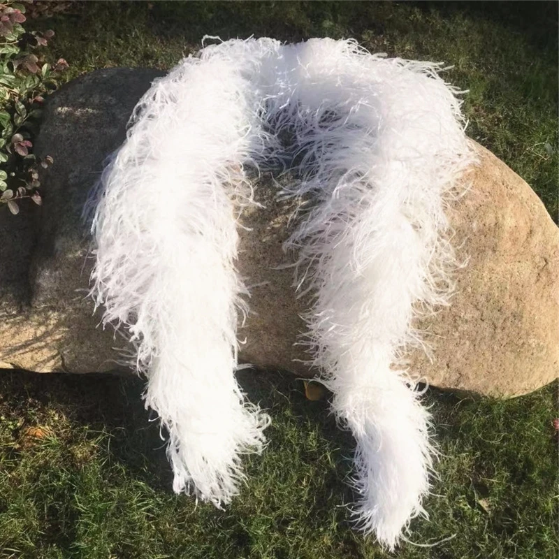 Страусиные перья 10 слоев толстые страусиные Ширина 28 30 см для рукоделия