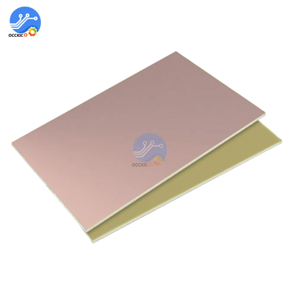 Односторонняя медная плакированная пластина FR4 PCB 10x15 см 10*15 набор для