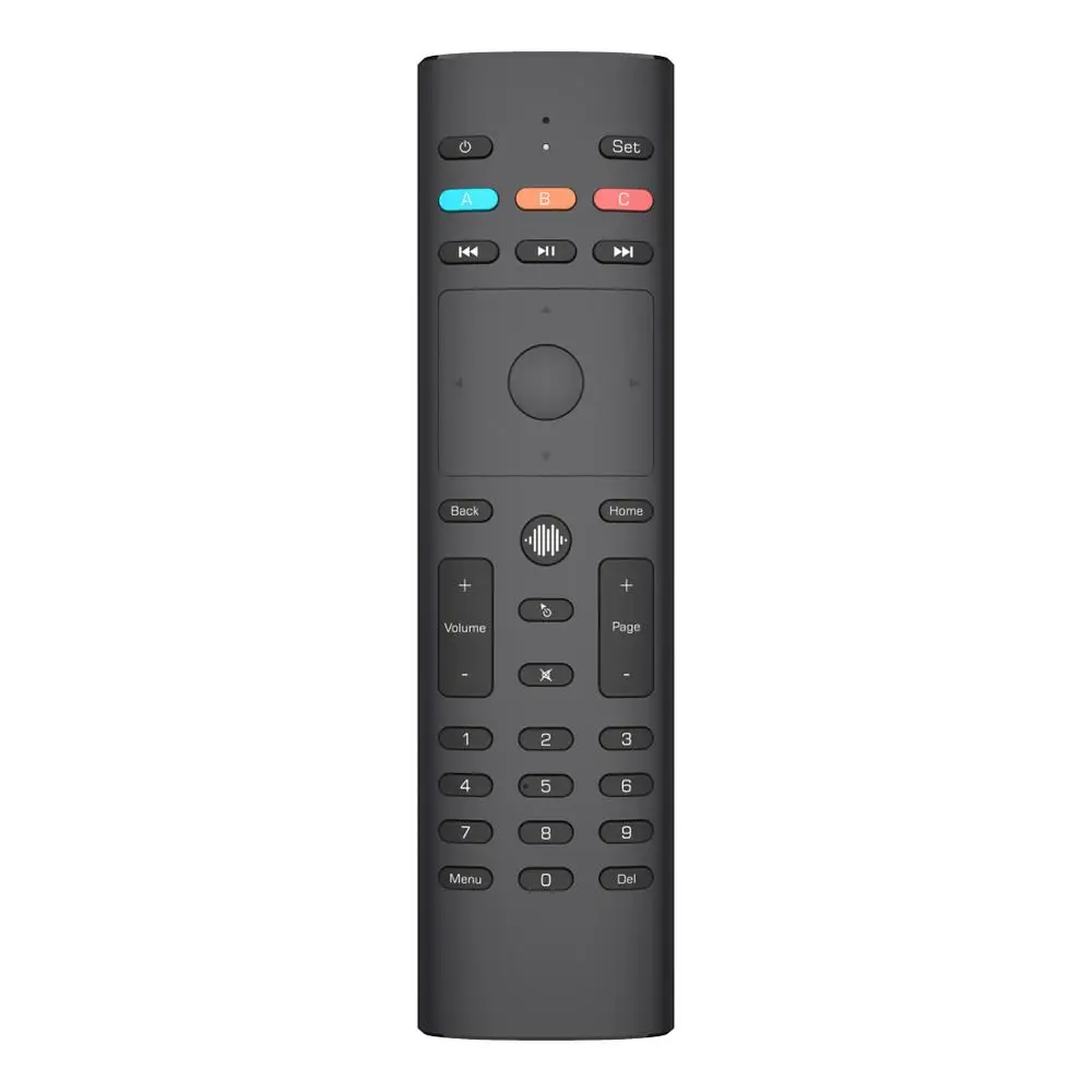 Newest G40S Air Mouse Google Voice Microphone Gyroscope 2.4G Wireless 33 Keys IR Learning G40 Remote Control for Android TV Box |
