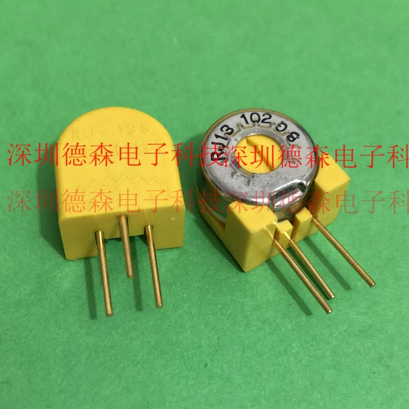 Новинка! Потенциометр RJ13S 102 1K 1000 Ом Боковая регулировка однооборотный триммер