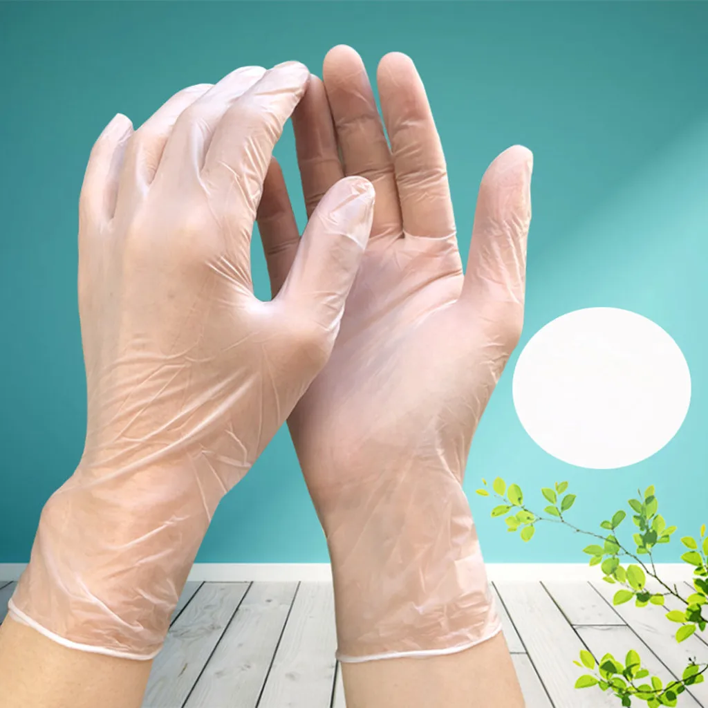 50 пар резиновых удобных одноразовых эластичных механических нитриловых